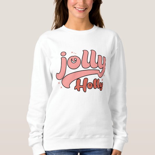 Sweatshirt Jolly saint noël (Devant)