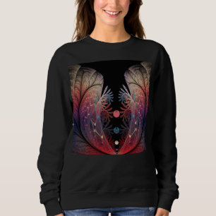 Sweatshirt Jonglage Abstrait Moderne Fantaisie Art Fractal