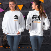 Sweatshirt Jote Éffrayant Meilleur ami Halloween Witch