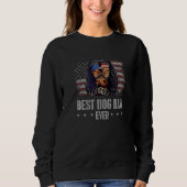 Sweatshirt Jouet anglais Spaniel Meilleur Chien Papa Jamais R (Devant)