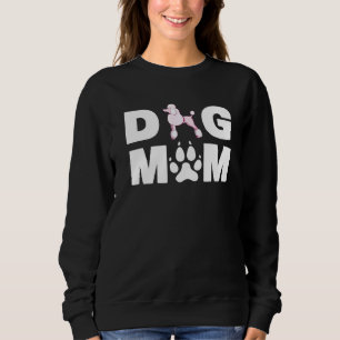 Sweatshirt Jouet de caniche et chien miniature Maman Chien dr
