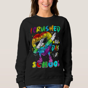 Sweatshirt Jouet Fidget Dabbing J'Ai Crusé 100 Jours De L'Éco