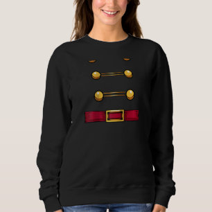 Sweatshirt Jouet Soldat Casse-Noisette Uniforme Costume Noël
