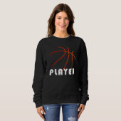 Sweatshirt Joueur de baseball | Conception moderne minimale (Devant entier)