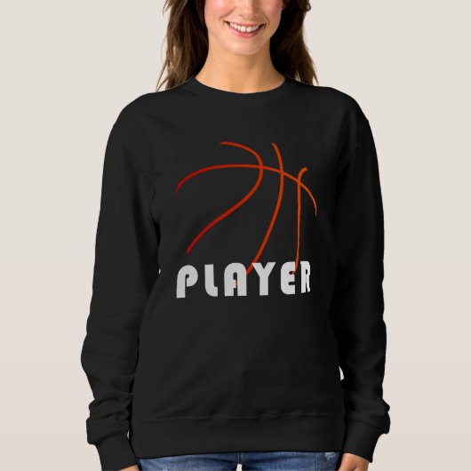 Sweatshirt Joueur de baseball | Conception moderne minimale (Devant)