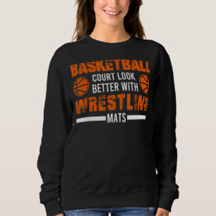 Sweatshirt Joueur de basket-ball entraîneur lutteur vêtements