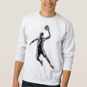 Sweatshirt Joueur de basket-ball Slam Dunk Dark Design