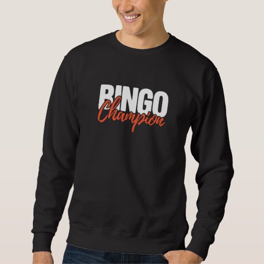 Sweatshirt Joueur de bingo (Devant)