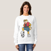 Sweatshirt Joueur de football de Tiger (Devant entier)
