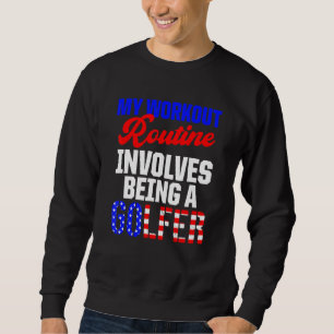 Sweatshirt Joueur de golf La plupart Golfeur Golf 5