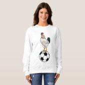 Sweatshirt Joueur de soccer Rooster Soccer (Devant entier)