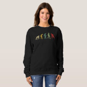 Sweatshirt Joueur de tennis de table (Devant entier)