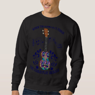 Sweatshirt Joueur dur Ukulele Ukulele
