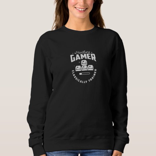 Sweatshirt Joueur hardcore (Devant)