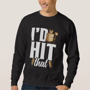 Sweatshirt Joueur Kubb Viking Jeu d'Amant aux échecs Kubb Kub