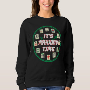 Sweatshirt Joueur Mahjong Chinois Ou Mahjong