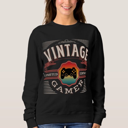 SWEATSHIRT JOUEUR RÉTRO ÉDITION LIMITÉE (Devant)