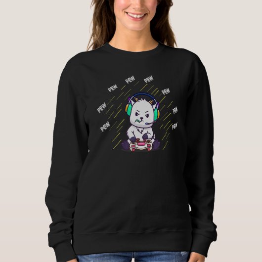Sweatshirt Joueurs de jongleur de jonction Pew (Devant)