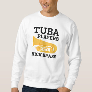Sweatshirt Joueurs de tuba botte le cuivre