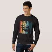 Sweatshirt Joueuse de paintball Joueuses de paintball Jeu de (Devant entier)