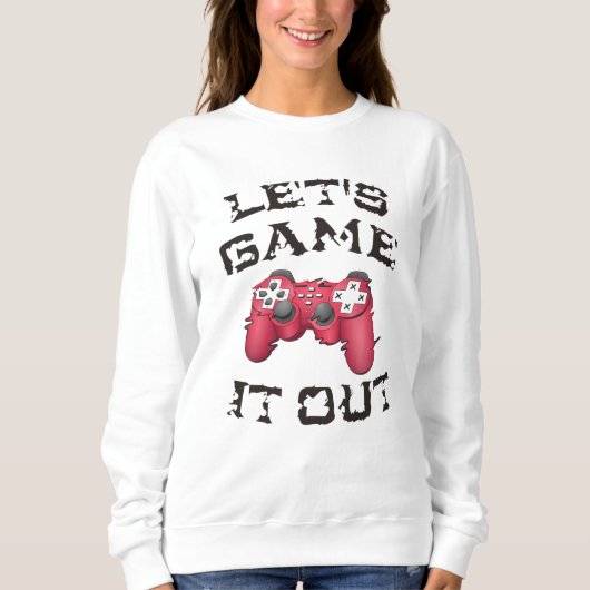 Sweatshirt Jouons-le (Devant)
