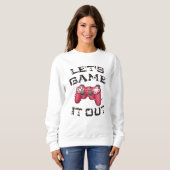 Sweatshirt Jouons-le (Devant entier)