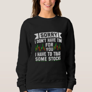 Sweatshirt Jour de capitalisme boursier commerçant capital co