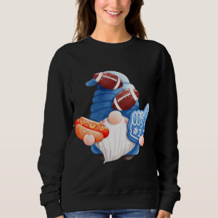 Sweatshirt Jour de jeu Football Gnome Touchdown Entraîneur Pa