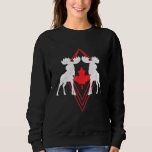 Sweatshirt Jour de la Fierté canadienne Oie feuille d'érable