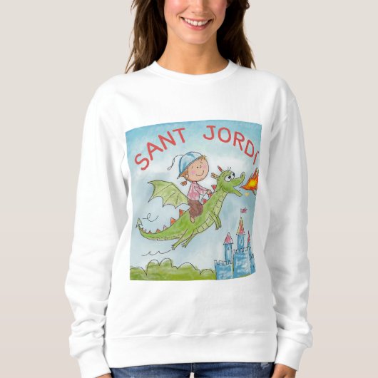 Sweatshirt jour de la Saint-Georges (Devant)