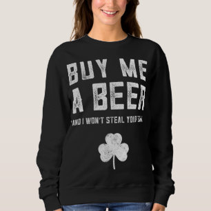 Sweatshirt Jour de la Saint Patrick Au Gingembre Sans Âmes Ac