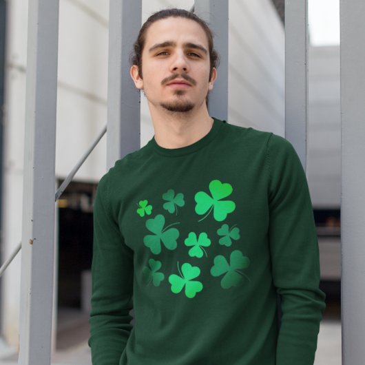 Sweatshirt Jour de la Saint Patrick de printemps vert irlanda