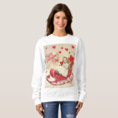 Sweatshirt Jour de la Saint Valentin (Devant entier)