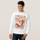 Sweatshirt Jour de la Saint Valentin (Devant entier)
