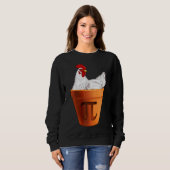 Sweatshirt Jour de l'IP de Pot de poulet (Devant entier)