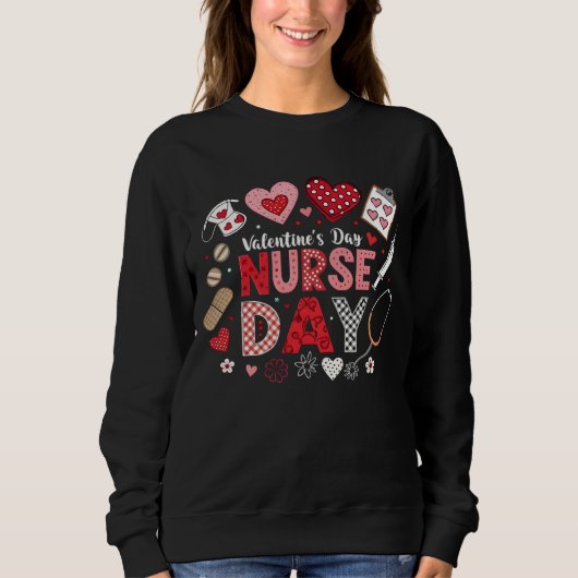 Sweatshirt Jour de Nurse (Devant)