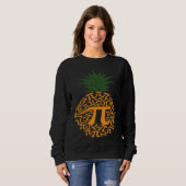 Sweatshirt Jour de Pi Ananas 3 14 Prof de Maths Nerd Geek Pap (Devant entier)
