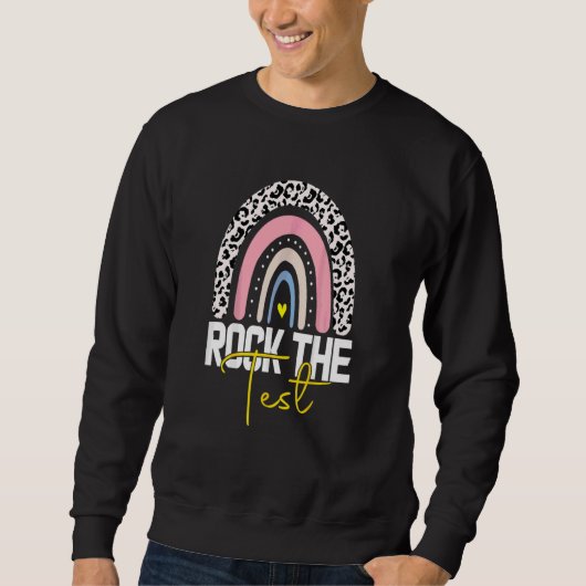 Sweatshirt Jour de test Jour de test Enseignants Jour de test (Devant)