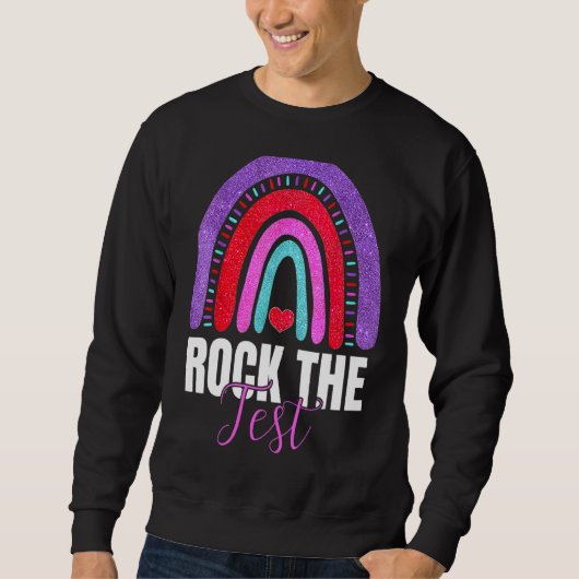 Sweatshirt Jour de test Jour de test Enseignants Jour de test (Devant)