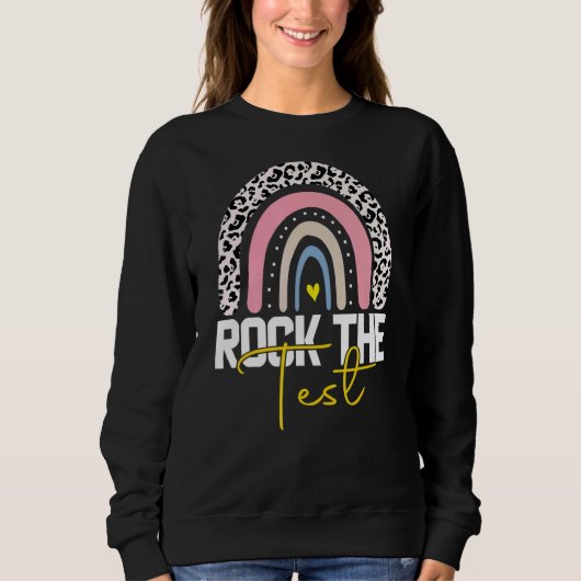 Sweatshirt Jour de test Jour de test Enseignants Jour de test (Devant)