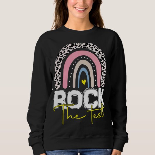 Sweatshirt Jour de test Jour de test Enseignants Jour de test (Devant)