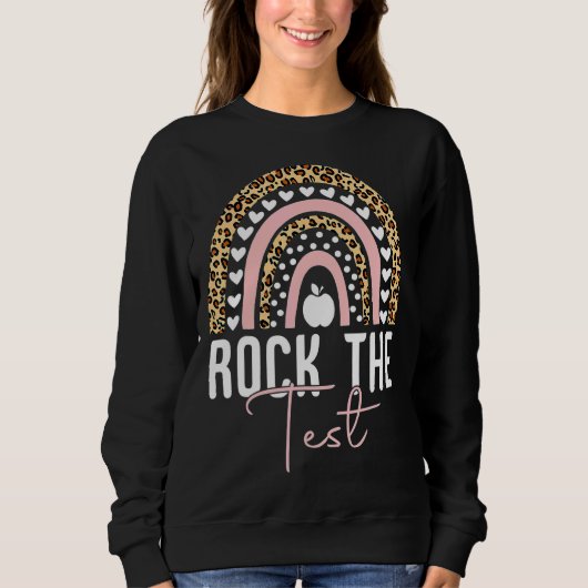 Sweatshirt Jour de test Jour de test Enseignants Jour de test (Devant)