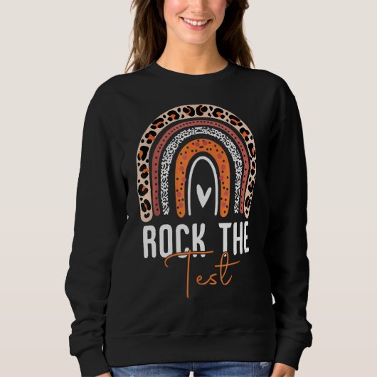 Sweatshirt Jour de test Jour de test Enseignants Jour de test (Devant)
