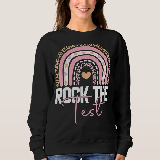 Sweatshirt Jour de test Jour de test Enseignants Jour de test (Devant)