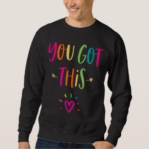Sweatshirt Jour De Test Motivationnel Pour L'Enseignant Vous