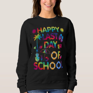 Sweatshirt Jour dernier De L'École Étudiante Professeur Hors