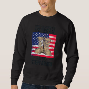 Sweatshirt Jour des anciens combattants Mon ancien combattant