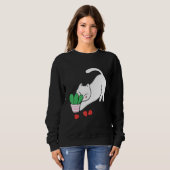 Sweatshirt Jour des animaux de chat (Devant entier)