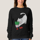 Sweatshirt Jour des animaux de chat (Devant)
