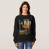 Sweatshirt Jour Devinez Quel Jour C'Est Camel Office (Devant entier)
